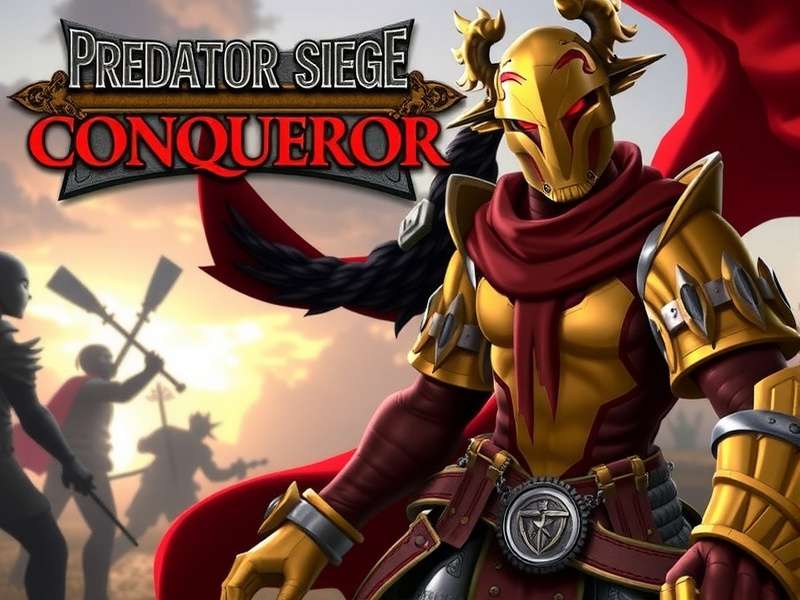 Predator Siege Conqueror - Conquer the Battlefield Predator Siege Conqueror Game Banner